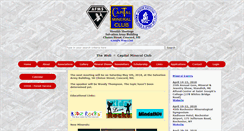 Desktop Screenshot of capitalmineralclub.org